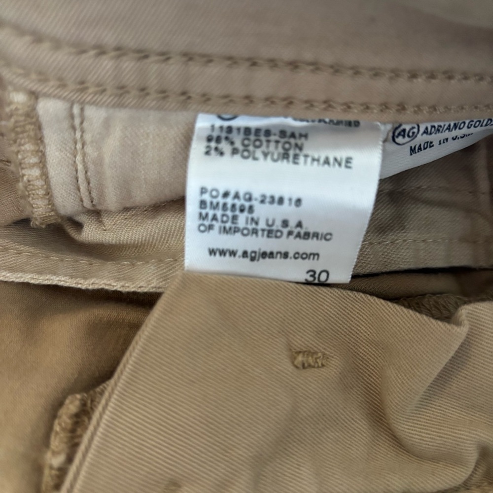 AG Matchstick Slim Straight Pant 30x29 - Picture 9 of 9